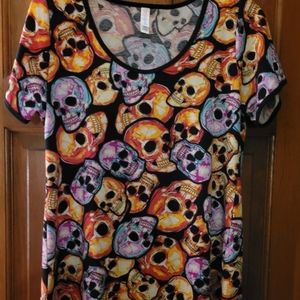 Lularoe skull classic